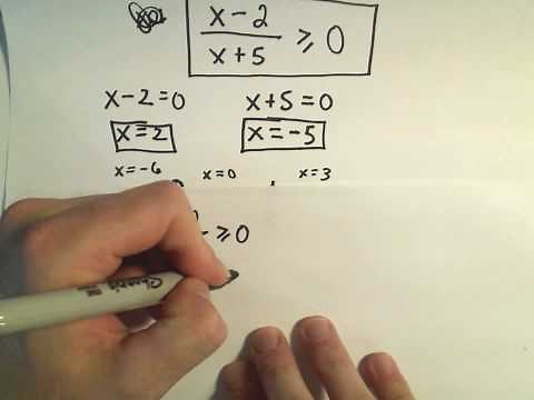 Finding Domains of Functions Involving Radicals (Square Roots to be More Precise!) - Example 1