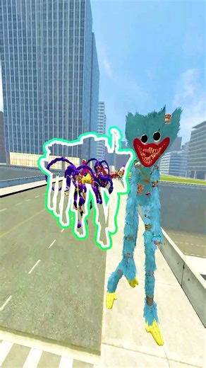 Can You Catch Huggy Car Eater vs Crabtanic in Big City GMod Ep.2