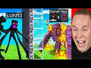 ich CHEATE mit MORPH MOD im MOB BATTLE.. 😂 (ER WIRD SAUER)