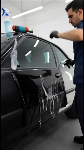 🔥 Honda Civic EX 1991 White to Black Transformation | Classic Civic Wrap Makeover