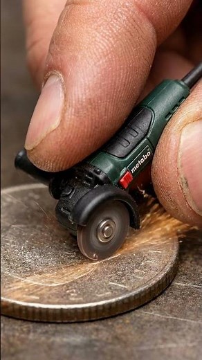 METABO Mini Surface Grinder Regulating Flat-Plane Contact Precision #minitools #metabo