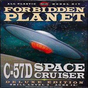 C-57D Space Cruiser, Deluxe Edition, Polar Lights - Forbidden Plastic