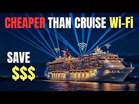Finally... an Exciting Alternative To Cruise Ship Wi-Fi