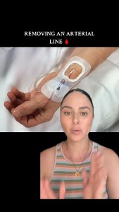 17K views · 811 reactions | HOW TO REMOVE AN ARTERIAL LINES  1. Have a reason to remove/order 2. Double check patient’s coags 喝 3. Gather supplies 4. Clamp line/defalte pressure bag 5. Remove line and hold pressure ABOVE/ON the site 6. Apply dressing  | Ashley Lorena Adkins | Facebook