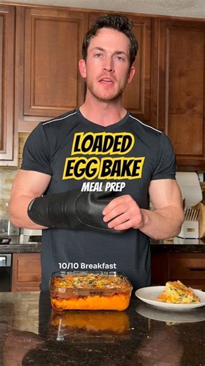 This Loaded Egg Bake Never Gets Old 🔥 (Meal Prep)