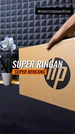 Laptop tipis dan ringan untuk kerja kantor,kuliah,meeting online,dan multitasking harian dengan storage lega SSD 1TB ‎ ‎HP Pavilion Aero 13-BE2004AU ‎ ‎Spesifikasi: ‎Prosesor AMD Ryzen 7-7735U ‎Grafis AMD Radeon Graphics ‎RAM 16GB ‎SSD 1TB ‎Layar 13,3 Inch WUXGA IPS ‎Fingerprint ‎Kyboard Blacklist ‎Windows 11 OHS21 ‎Garansi Resmi 2 Tahun ‎ ‎Harga promo Rp,3.200.000 ‎ #importirlaptop#fyp