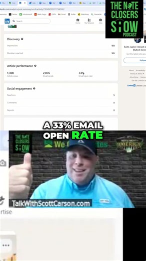 Email Marketing Analytics: Open Rates & Booked Calls! #shorts