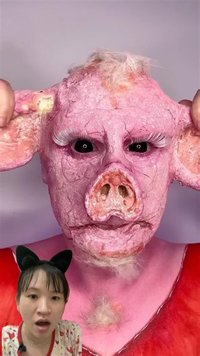 MAKE UP PEPPA PIG 🤩⁉️#shorts #trending