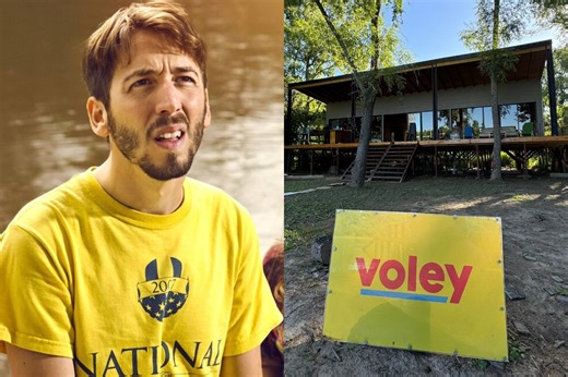 Le pusieron "Voley" a una casa del Tigre: La reacción de Martín Piroyansky y los fans de la película