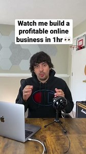 I built a profitable Shopify store in 1 hour 👀