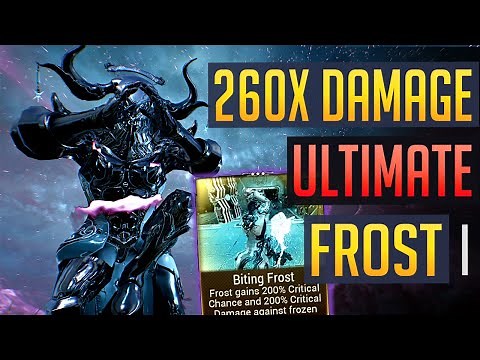 Warframe | 260x DAMAGE SHATTER FROST: New Augment Builds