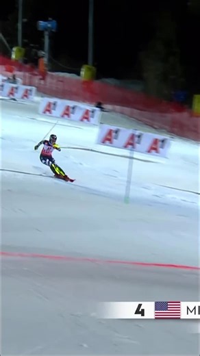 Mikaela Shiffrin comes back from her biggest deficit to a victory in slalom since 2013, earning her fifth (5/5) slalom win of the season💪 #stifelusskiteam | U.S. Ski & Snowboard Team
