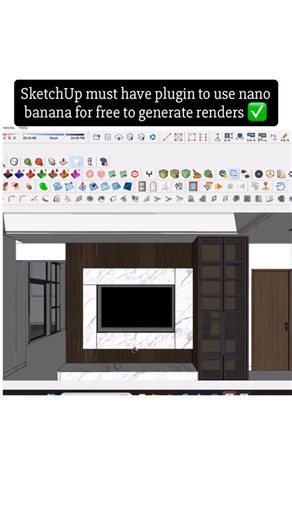 @3designhacks on Instagram: "Comment “ banana ” to get the link 🔗 . SketchUp | Plugin . https://suapp.ai/?iuid=2295625&fbclid=IwVERDUAO0-GRleHRuA2FlbQIxMABzcnRjBmFwcF9pZAo2NjI4NTY4Mzc5AAEe65PSjS4PP4vjU8OCw5Z0v9wV-LPc8OR4NQcK6rWO-TiidX63YopX4xg53oc_aem_HWuC6IHbqF8zYwesofxL6Q . #sketchup #fyp"