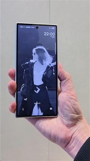 Galaxy Z Fold 7 Big Inner Display | Samsung Wallpaper Tip 👌 | Best Lock Screen for ZFold7 ☠️🤯