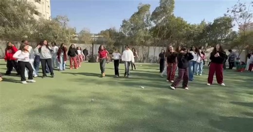 Christmas Dance Performance Choreographed by Students