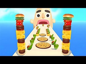 Sandwich Runner - SpeedRun All Levels Gameplay Walkthrough Android,ios New Update Ep68