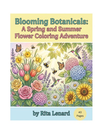 Spring and Summer Coloring Book for Adults. Relaxing Floral and Nature Designs, Sunshine Scenes, Stress Relief Coloring Pages. - Etsy