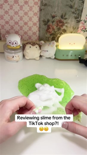 Better than I expected!!! #asmr #tiktokshop #fixingslime #meltedslime | slime kit