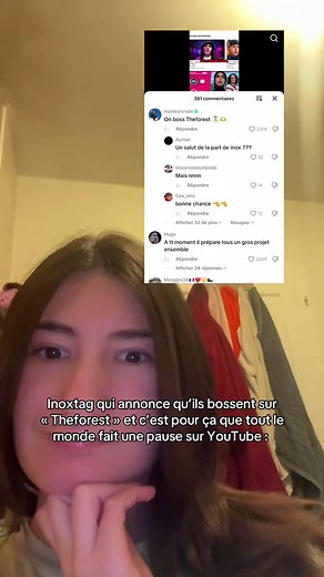 Inoxtag annonce le projet