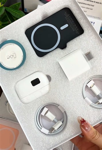 #earbuds #powerbank #chargingcable #giftidea | earbuds