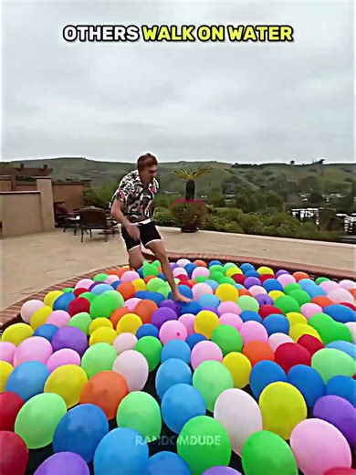 Normal skill VS King of walking on water