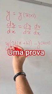 Proving the chain rule. #calculus #mathematics