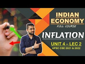 UNIT 4 LEC 2 || MEASURING & FIGHTING INFLATION || CPI, WPI, IIP || INDIAN ECONOMY || UPSC-CSE ||