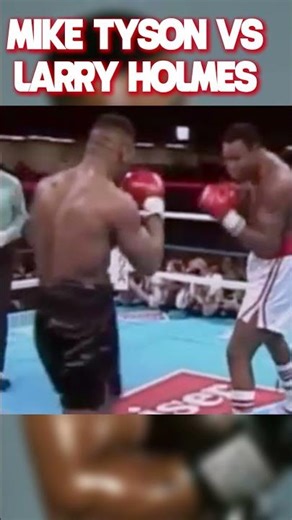 Mike Tyson vs Larry Holmes 😱 Legend Destroyed