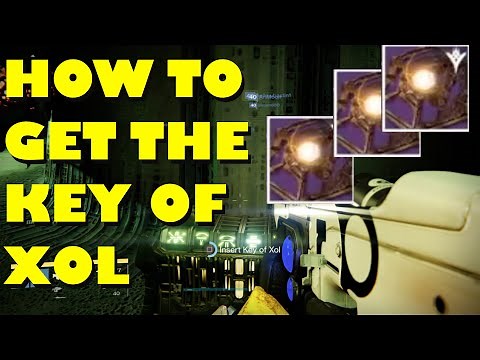 Destiny - How to get The "KEY OF XOL" & How To Find The Chest