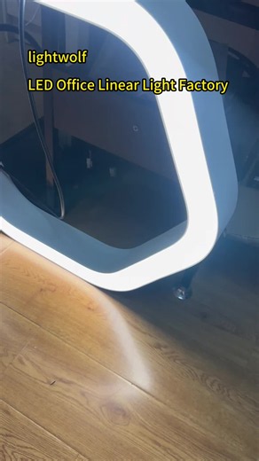 Simple and versatile modern office lighting, suitable for workstations, corridors and meeting rooms, evenly illuminating the entire office space. #lightwolf#officelighting #LED linear lights #LED office lights #LED pendant lights #LED #linear light #officedesign #office vibes #officedecor #office LED profile lighting #LED extrusion wholesalev