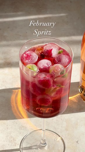 Delicious Spritz Cocktail Ideas for Valentine's Day and Galentine's Day