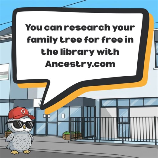 Did you know you can research your family tree for free with free access in the library to ancestry.com ? #DidYouKnow #AwenLibraries | Pencoed Library