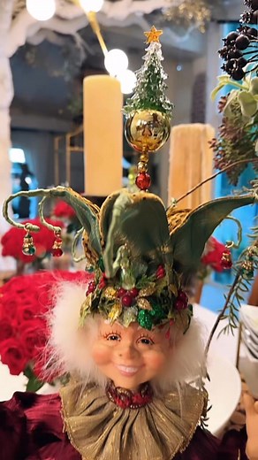 From the magical mind of Mark Roberts: Maison du Soleil, a collection of Elves, Santa’s, Fairies and other characters. Each incredibly unique. MarkRobertsMarketPlace.com Dillards.com Perigold.com | Mark Roberts