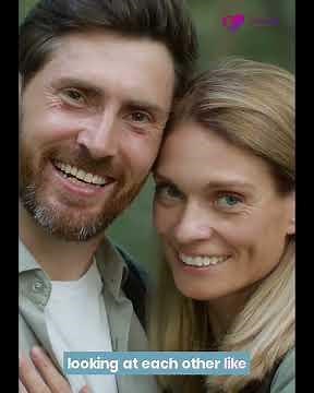 They walked out looking like newlyweds.