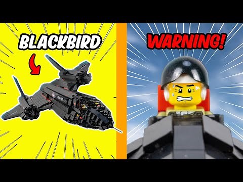 Building The FASTEST Aircraft In The WORLD In LEGO - SR 71 Blackbird