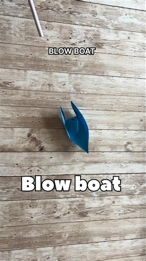 BLOW BOAT EASY ORIGAMI TUTORIAL|HOW TO MAKE AIR POWER MOVING BOAT |STEP BY STEP FOLDING|ARTWORK
