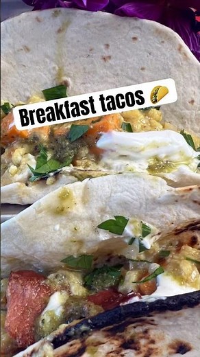 Quick and Yummy Breakfast Taco Recipe