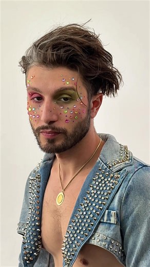 Gem Makeup Techniques on @bbno$ for Stunning Looks