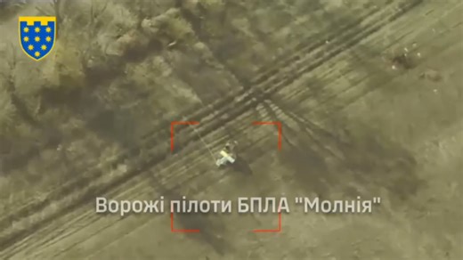 M142 HIMARS 压制了俄国“Molniya”神风无人机操作员的藏身处，扎波罗热地区。