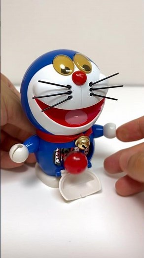 Weird Doraemon Gacha Machine Computer Pencil Collectable Item #shorts
