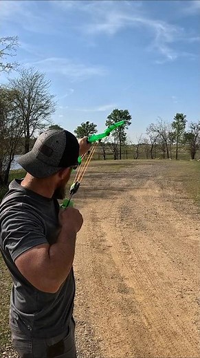 Fishing with a NERF Bow