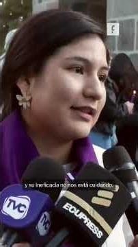 🇪🇨 Hundreds of women demand justice in Quito after the murders of a student and an activist