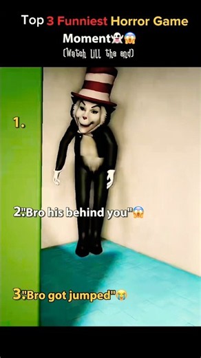 Top 3 Funniest Horror Game Moments 💀 ( BRO HIS BEHIND YOU 😭)