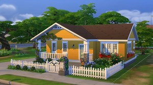 《玩具总动员》中的邦妮之家Bonnie's House from Toy Story | The Sims 4: Speed Build_哔哩哔哩bilibili_模拟人生