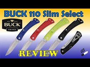 Review of the Buck 110 SLIM Select - Budget brother of the 110 Folding Hunter