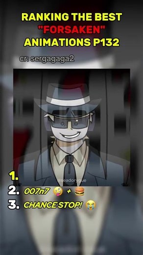 Ranking the Best Forsaken Animations | P132 (Roblox Forsaken)