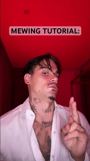 Mewing tutorial #mewing #turorial