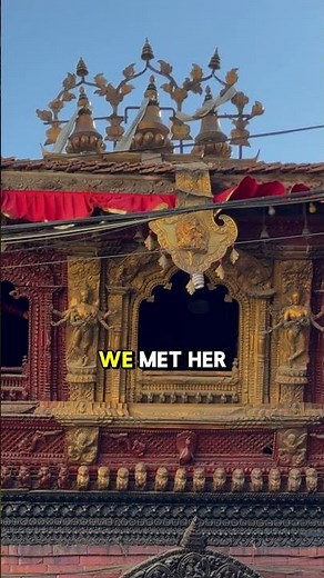 🇳🇵What’s It Like to Meet the Kumari — Nepal’s Living Goddess? #nepal