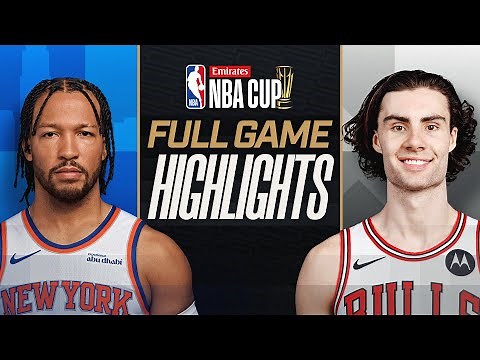 KNICKS at BULLS | EMIRATES NBA CUP 🏆 | FULL GAME HIGHLIGHTS | October 31, 2025