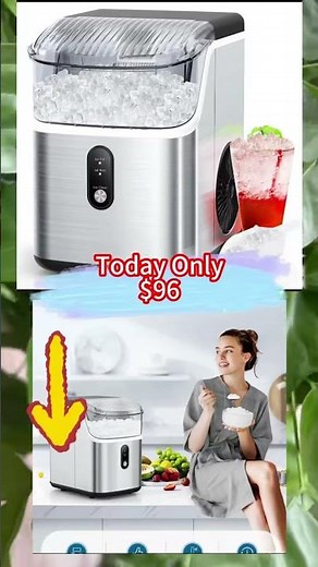 Countertop Ice Maker Demonstration: Create Ice Instantly at Home#IceMaker #HomeAppliance